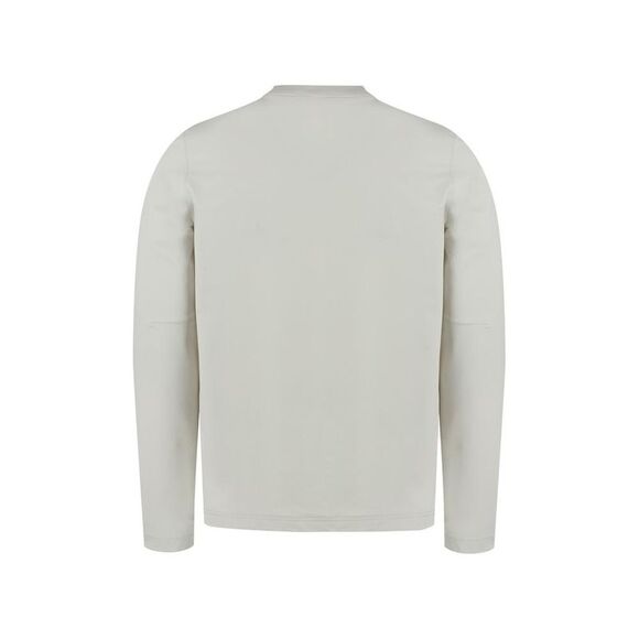 K-WAY Men's Long Sleeve Crewneck T-Shirt Men Beige T-Shirts